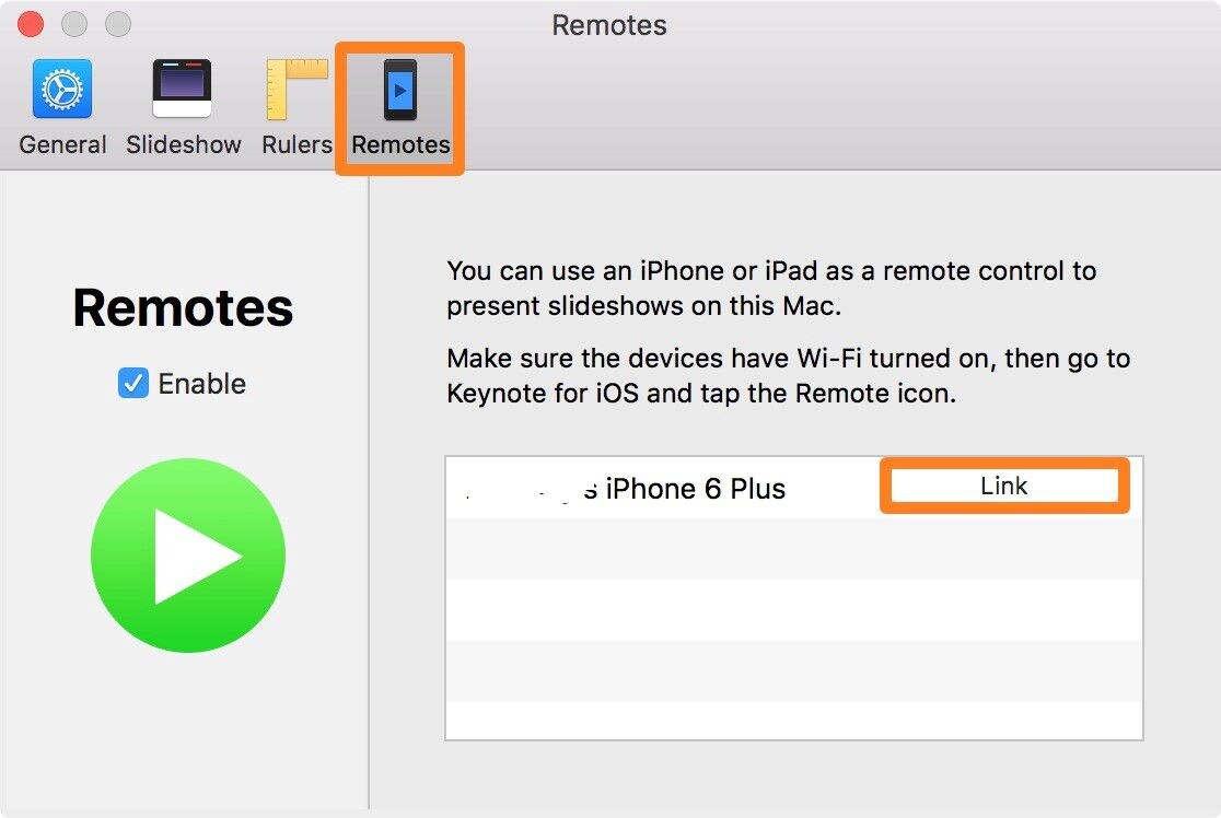 iphone become remote for mac